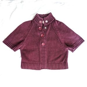 Michael Kors Button Up Sweater, Women's Small